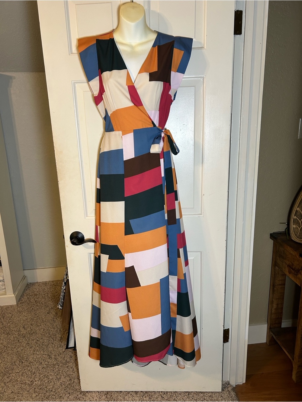 Anthropology, Hutch Alfonsine Wrap Maxi Dress
